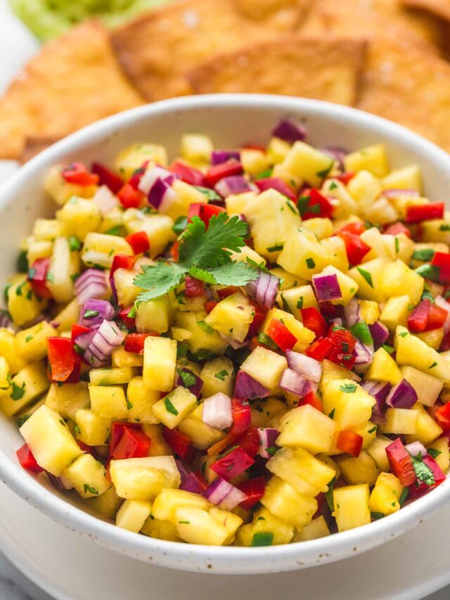 Ingredients for Delicious Pineapple Salsa