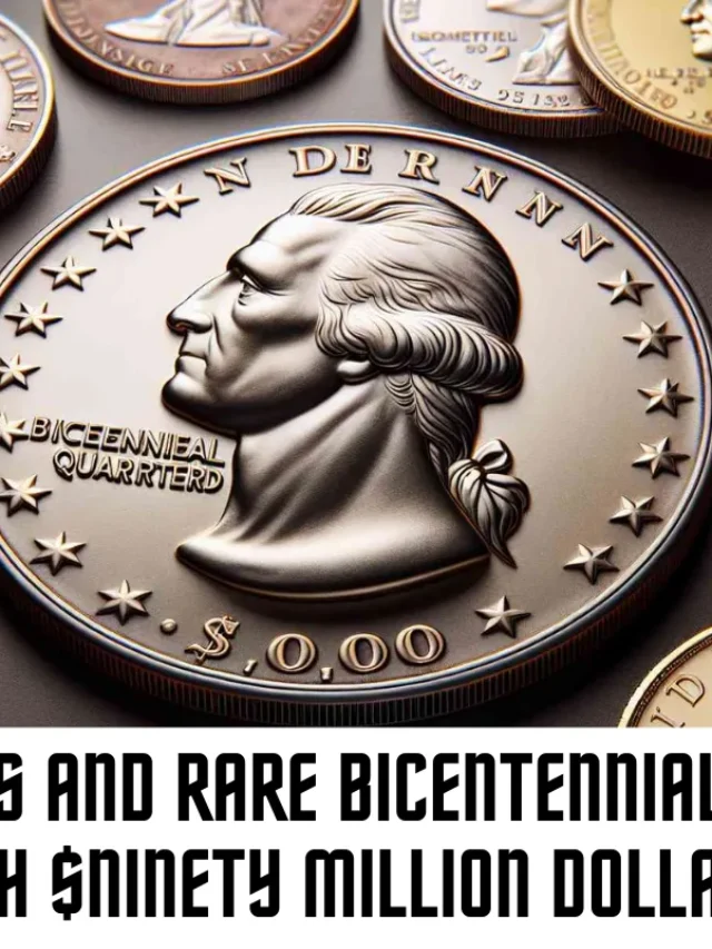 Three Rare Dimes And rare Bicentennial Quarter Worth $50 Million Dollars Each Are Still in Circulation